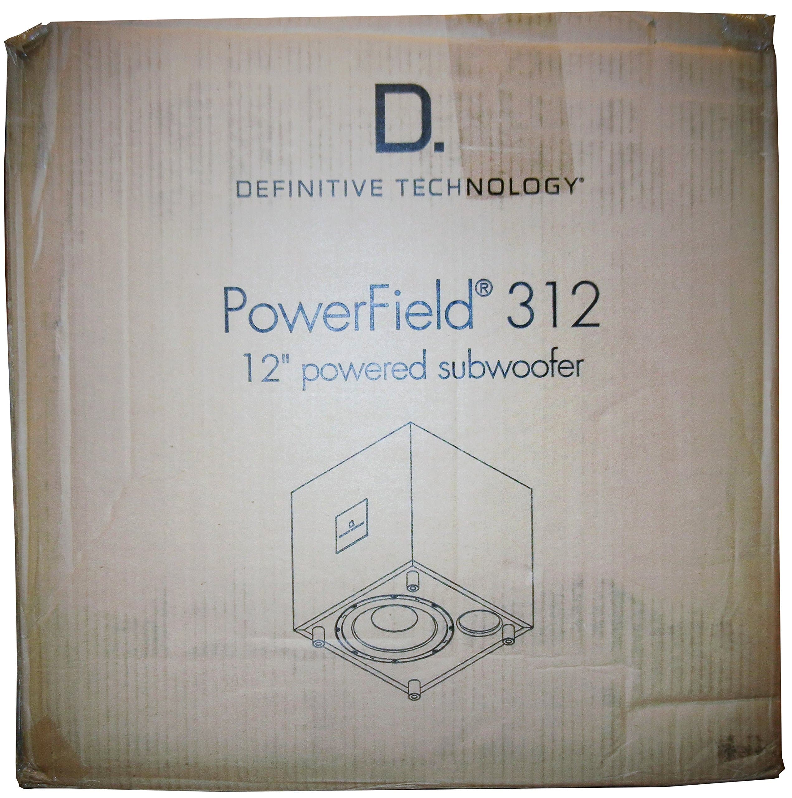 Definitive Technology POWERFIELD 312 12-Inch 300-Watt Powered Subwoofer (Black)