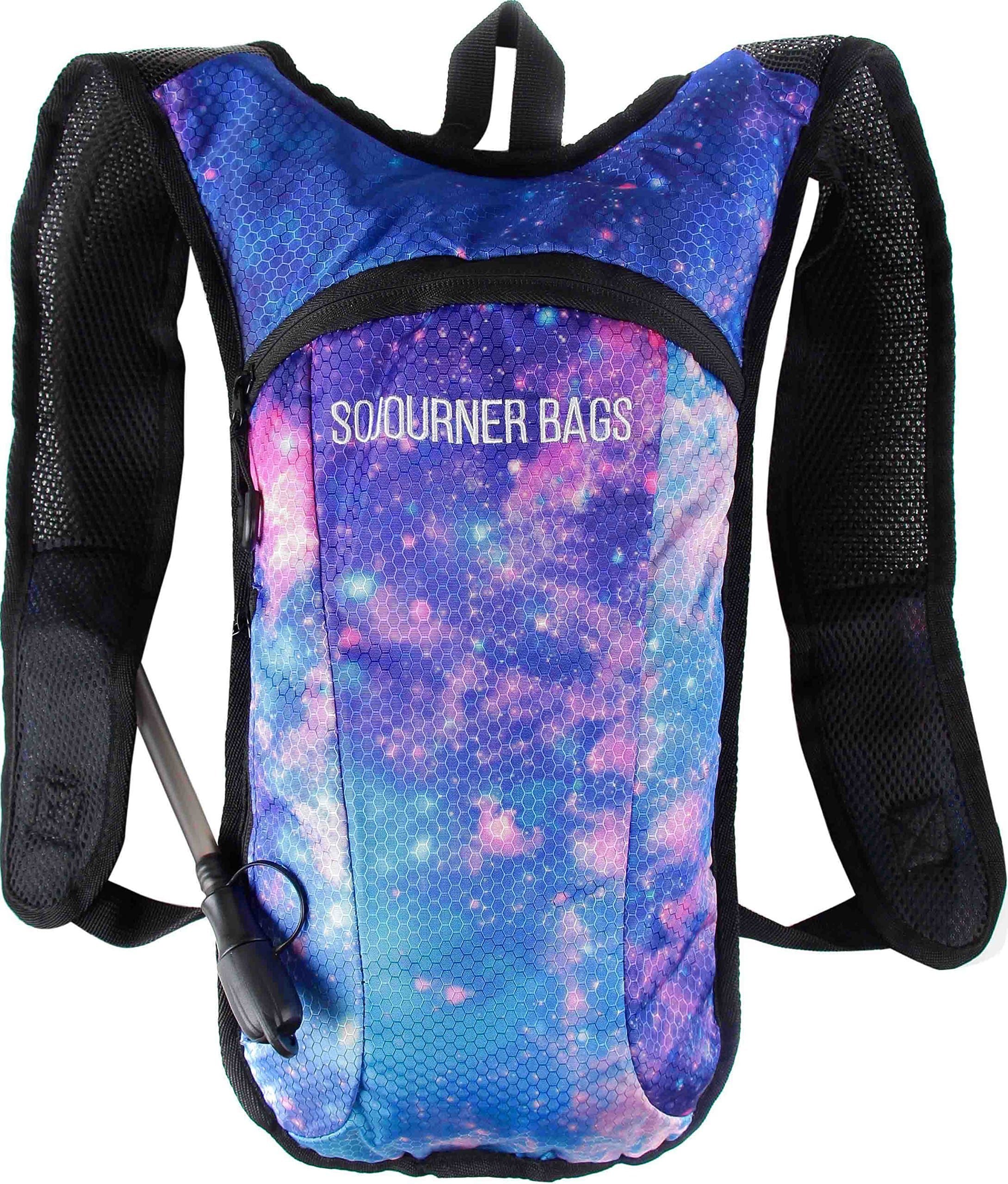 Sojourner Rave Hydration Pack - Hydration Backpack - Hydropack with 2L Bladder - Water Backpack for Festivals, Hiking, Running, Biking and More