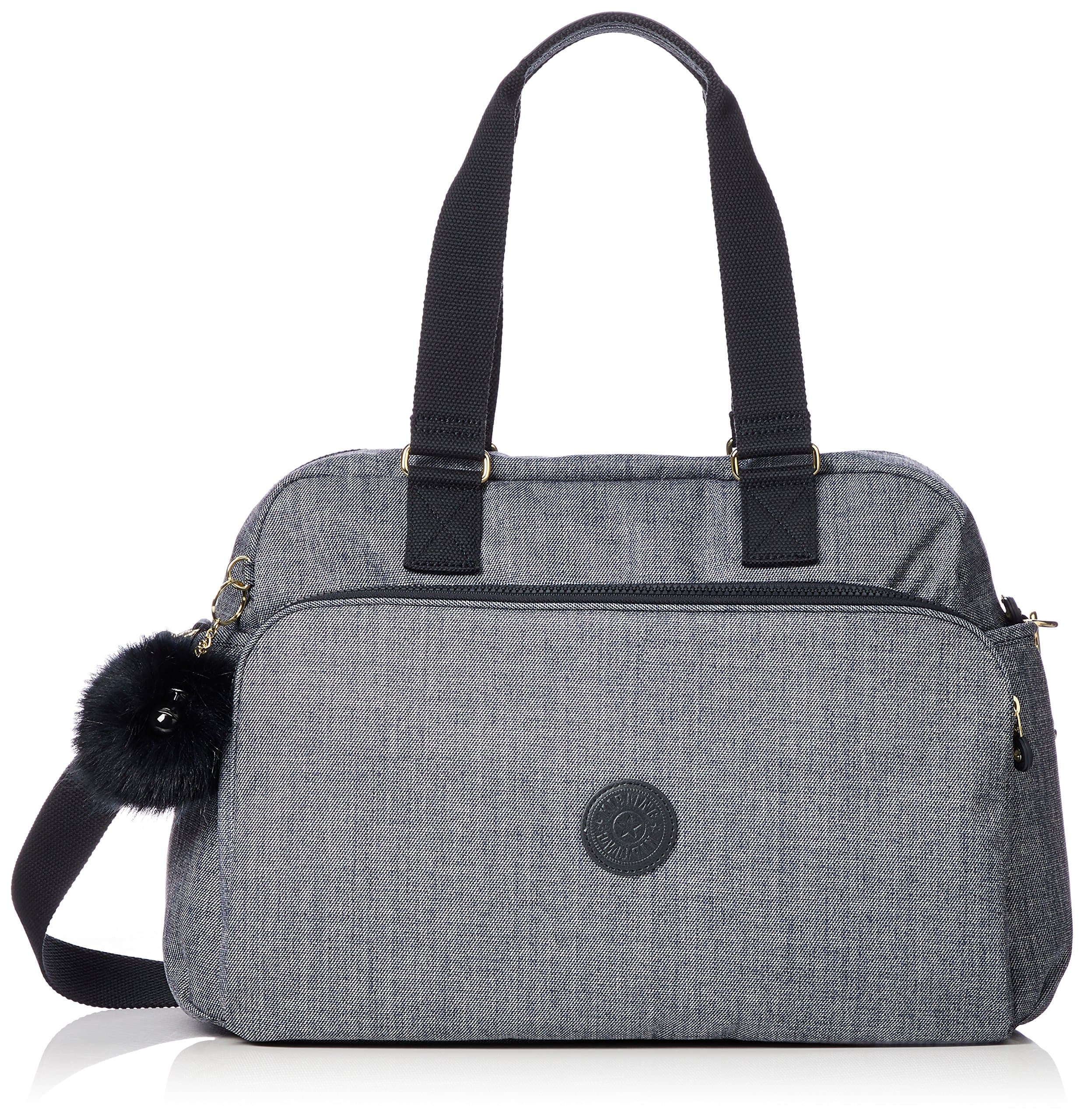 Kipling July Bag Travel Bag, 45 cm, 21 litres, Cotton Jeans, 45 cm, Travel Bag