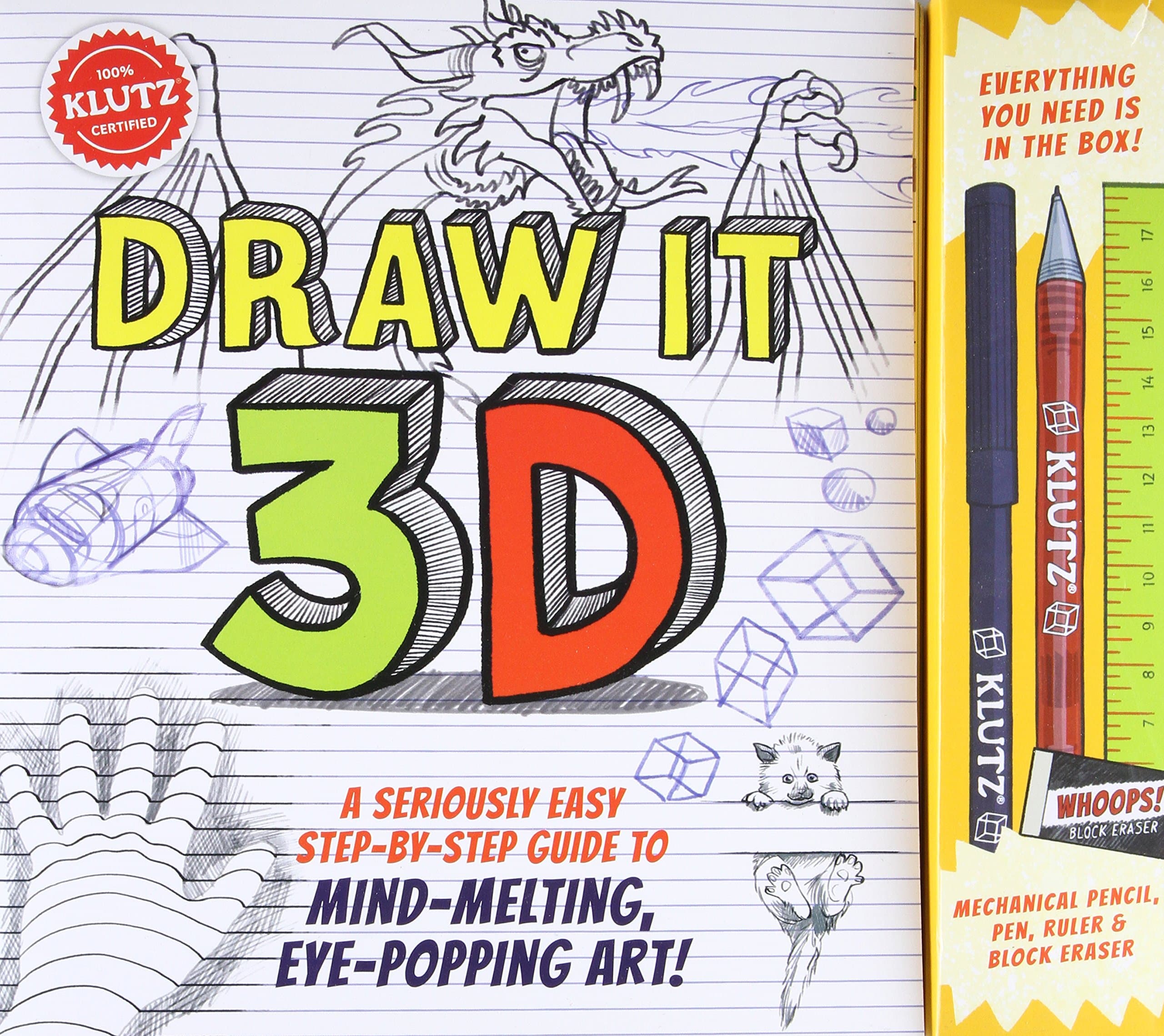 KLUTZ Draw It 3D Toy
