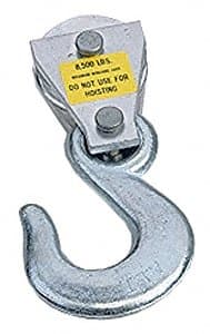 Superwinch2229A Pulley Block 10,000 lb/4536 kg capacity, use with winches having maximum single line capacity of 5,000 lb/2268 kg