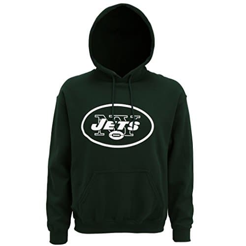 American Sports Merch New York Jets Large Logo Hoodie - Forest Green - S