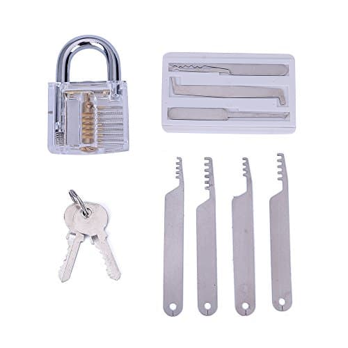 Suoyigou Master Pickset Tooling System with a Padlock (2)