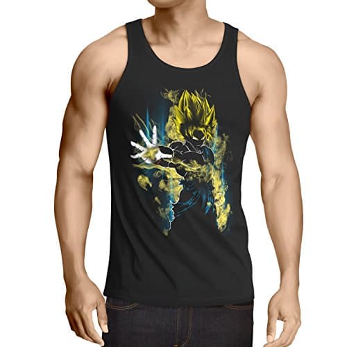 CottonCloud Power of Goku Men's Tank top god Z Vegeta Roshi Ball
