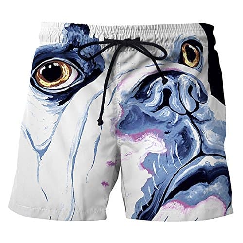 Men Beach Shorts, Quick Dry Swim Trunks for Men with Pockets Surfing Swimming Swim Wear for Summer (Ape, 2XL)