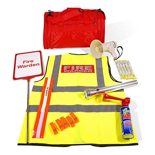 Fire Warden Kit, vest size - X large 44-47, Wording - Fire Marshal