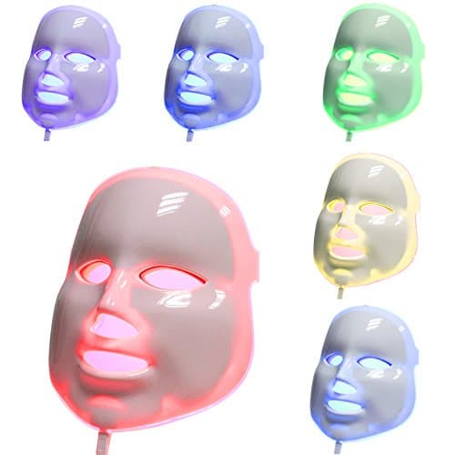 MYBEAUTYMAX LED Photon Therapy Red Blue Green Light Treatment Facial Beauty Skin Care Phototherapy Mask