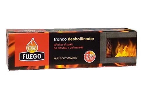 OK FUEGO Cleaning Log for Chimneys and Stoves