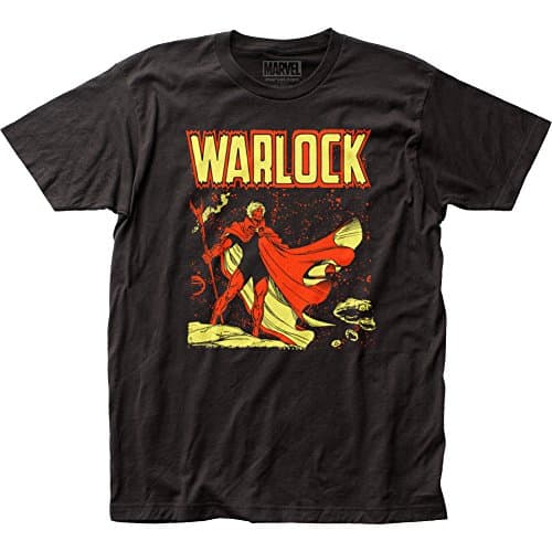 Adam Warlock Marvel Comics Warlock Image Unisex Adult Fitted T-Shirt Graphic Tee