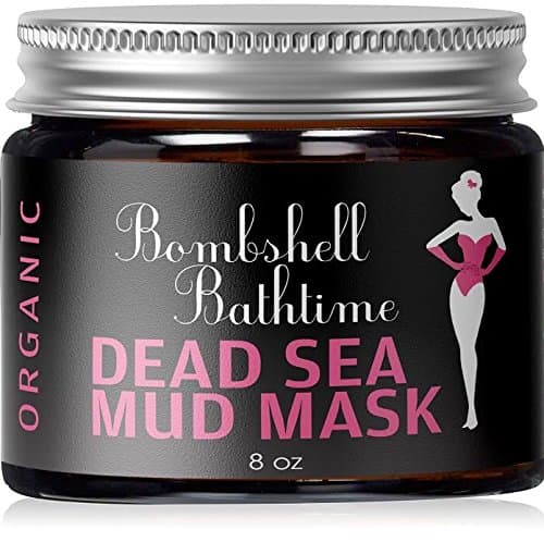 Organic Dead Sea Mud Mask 100% NATURAL Facial or Body Treatment For Acne, Blackheads, Pore Refining, Oily Skin & Anti Aging