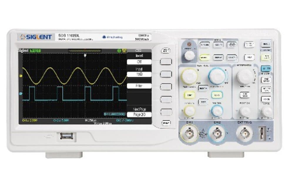 SSEYL Siglent SDS1102DL 100MHz Digital Storage Oscilloscope 500MSa/s