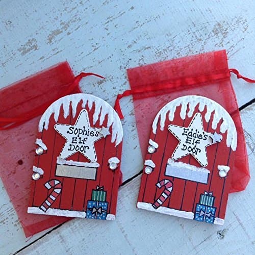 Christmas elf fairy door elf on the shelf christmas box