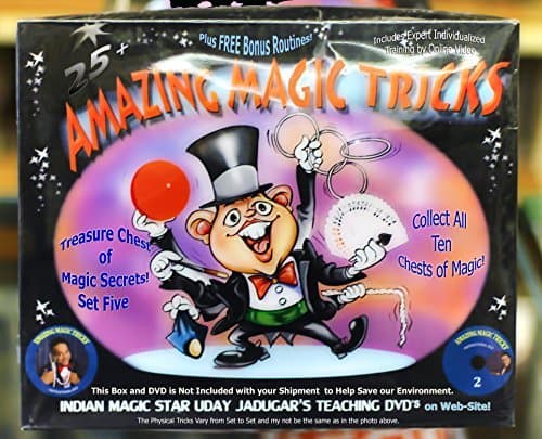 Sorcery Shop Treasure Chest of Magic Set Five (Collect All Ten Sets!) Each Set Contains 25 Unique Magic Routines.