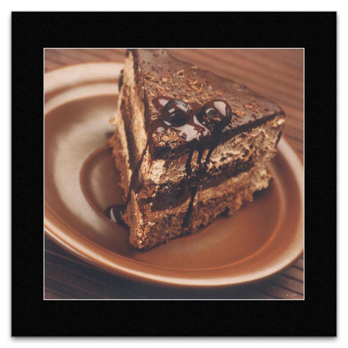 Gifted Calendars Chocolate - Print 12 Mini Poster - 40x40cm