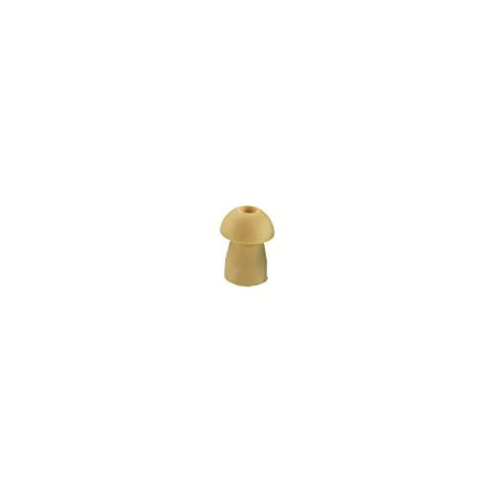 Sanibel 53505 AZE Mushroom Plug, 13 mm, Pack of 100, Yellow
