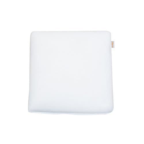 Magasin Square Decorative Memory Foam Cushion Insert - 27 * 27 cms, White