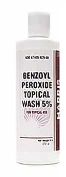 Harris Pharma 5% Benzoyl Perox Wash, 8 Ounce
