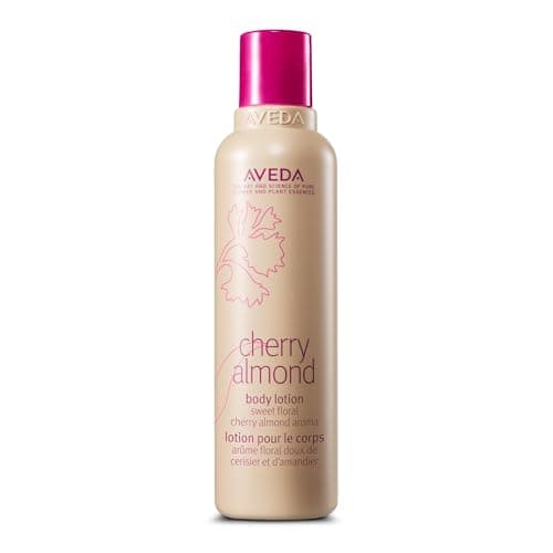 Aveda Cherry Almond Body Lotion | with Sweet Almond Oil, Cherry Blossom Extract | Sweet Floral Aroma of Tonka Bean, Certified Organic Orange, Ylang Ylang | 98% Naturally Derived*, 200ml