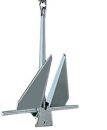 Stainless Steel Danforth Anchor 15 kg
