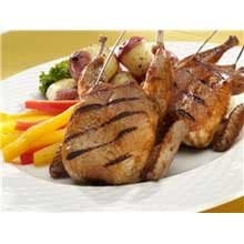 Manchester Farms Semi Boneless Quail 4-5 Ounce