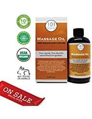 101Essence: Anti-Cellulite Massage Oil - Ultimate Combination of 101 Ingredients, 100% Natural, Lifts and Tightens Skin, Targets Unwanted Fat Tissues, Cellulite Treatment, Hydration and Moisturization