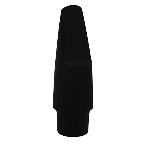 Wood Flour Fiber Resin Synthetic Alto Sax Saxphone Mouthpiece Black Color Eb 6#