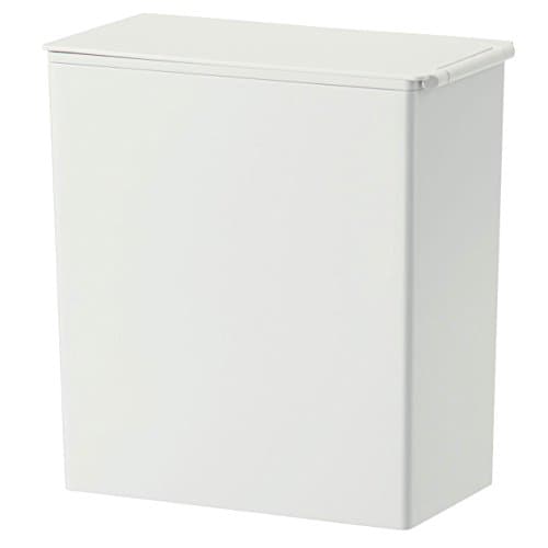 MUJI Polypropylene Trash can Bin Square &bag stop Small 3L dust box garbage MoMA Waste Bins