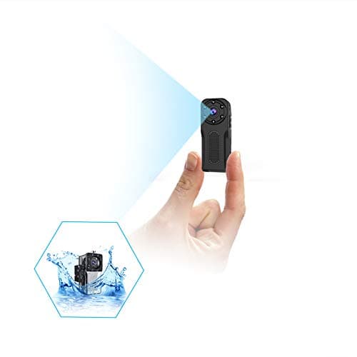 Waterproof Mini Spy Camera, MHDYT Full HD 1080P Hidden Cameras,Small Wireless Security Camera Outdoor/Indoor with Recording,Nanny Spy Cam with Motion Detection,Surveillance Camera/Pet Camera/DV Camera