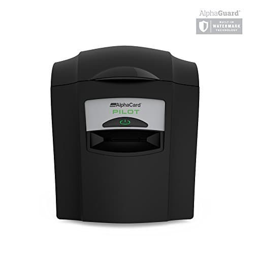 AlphaCard Pilot ID Card Printer (Standalone Printer, Pilot Printer)