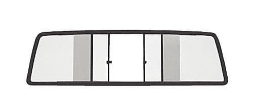 CR Laurence 72-75 DODGE CAB D100 D200 FOUR PANEL REAR SLIDER WINDOWS W/ SOLAR GLASS FRAME