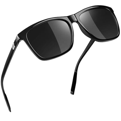 Joopin Polarized Sunglasses for Men Women Square, Classic Retro Sun Glasses UV400 Protection Driving Fishing