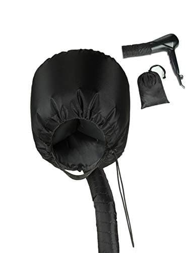 Bonnet Hood Hair Dryer Attachment - Adjustable Soft Hooded Bonnet Hair Dryer Attachment for Natural Curly Textured Hair Care - Deep Conditioning Hair Cap, 2019 New Version