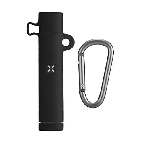 Fironst Case Cover for Pax Era/Era Pro, Upgrade Silicone Protective Case Anti Drop Anti Lost Rubber Cover Skin Sleeve Wrap with Metal Carabiner (Black)