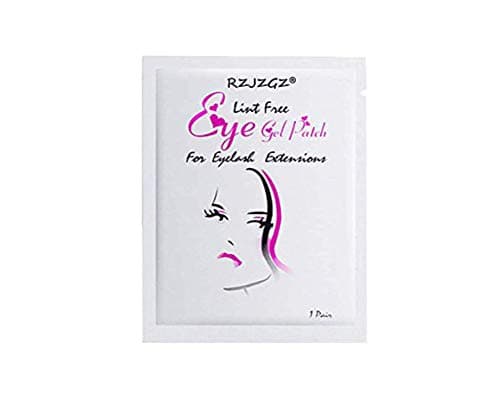 Under Eye Gel Pads Eyelash Extension Pads Lint Free DIY False Eyelash Lash Extension Makeup Eye Gel Patches Pack (100)