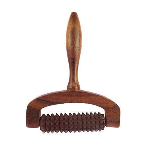 ACP Acupressure Wooden Hand Massager Roller Body Stress Acupressure Acupuncture Cutter Arm Care Relief for Back Pain