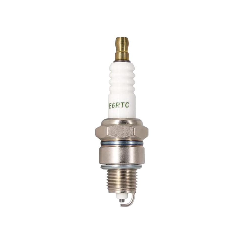 E6RTC Spark Plug Replace for NGK BPR6HS Spark Plug, for BOSCH WR7BC Spark Plug, for CHAMPION RL82YC Spark Plug, for DENSO IWF20 W20FPR-U Spark Plug, OEM, ea