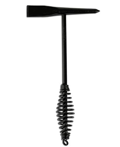 Ruddman Supplies - LARGE Industrial Strength Welding Chipping Hammer Tool with Shock Reducing Absorbent Handle