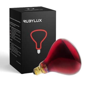 RubyLux NIR-A Near Infrared Bulb Grade A (2 Pack)