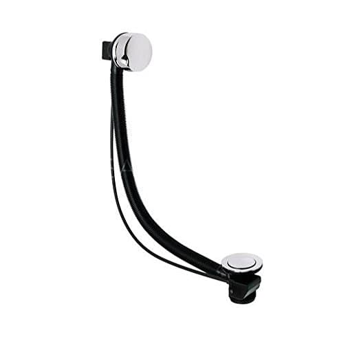 Chrome Bath Pop Up Waste with Brass Plug & Overflow