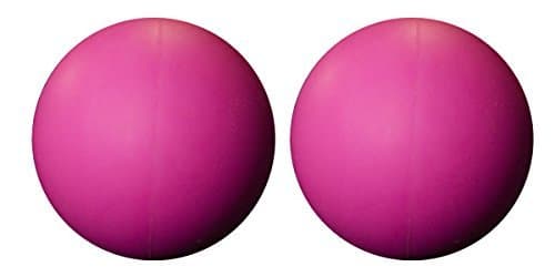 LBS-2 Pack Lacrosse Massage Balls -Pink Pink
