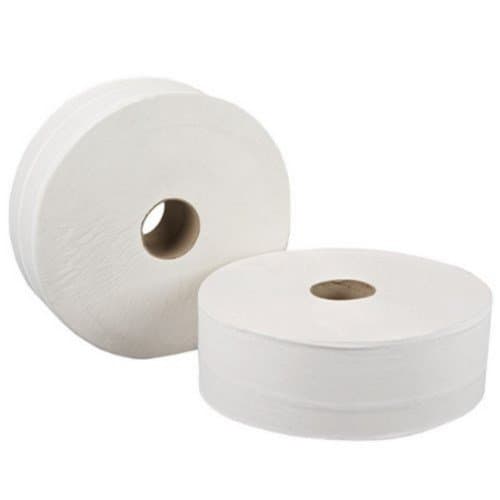 MAXI JUMBO 2 PLY TOILET ROLL - 300M LENGH - PACK OF 6