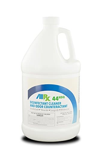 Airx RX 44HDQ Hospital Disinfectant Cleaner and Odor Counteractant, 1 Gallon Bottle
