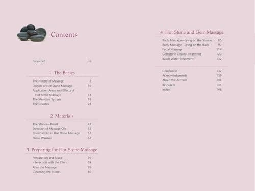 Hot Stone and Gem Massage