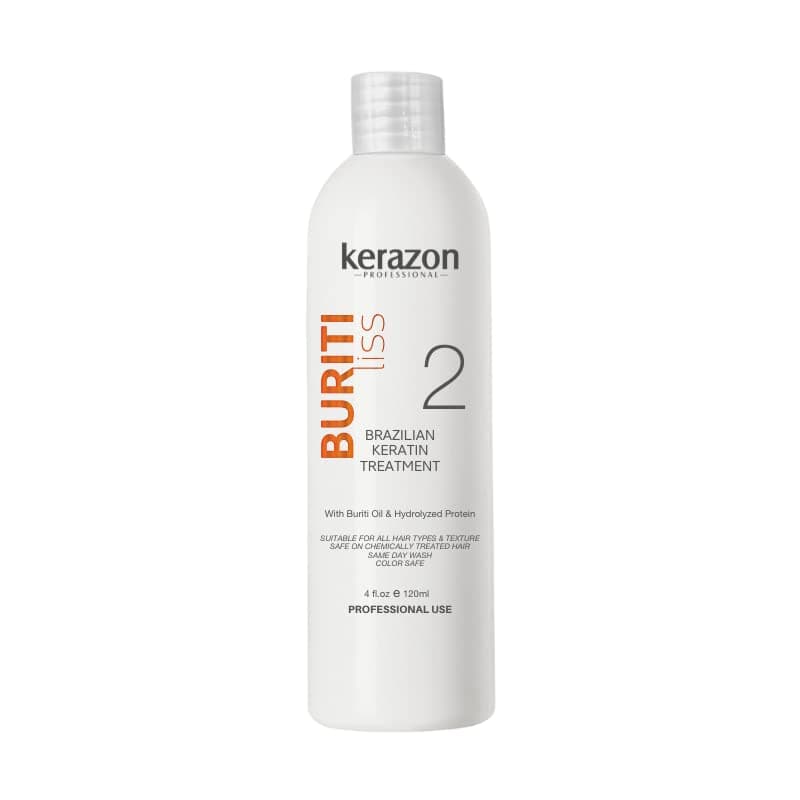 Brazilian Keratin Treatment Hair Complex Blowout 4oz/120ml Tratamiento de Keratina Importada Buriti Liss by