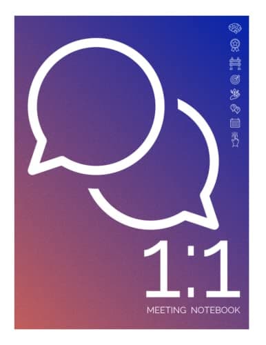 Independently published One on One Meeting Notebook