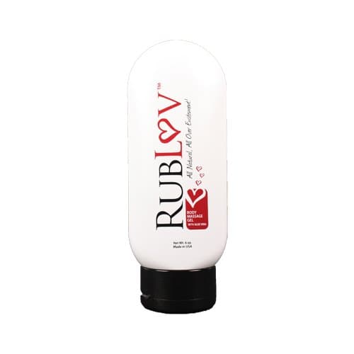 RubLov All Natural Body Massage Gel - 6 oz, 2 Pack