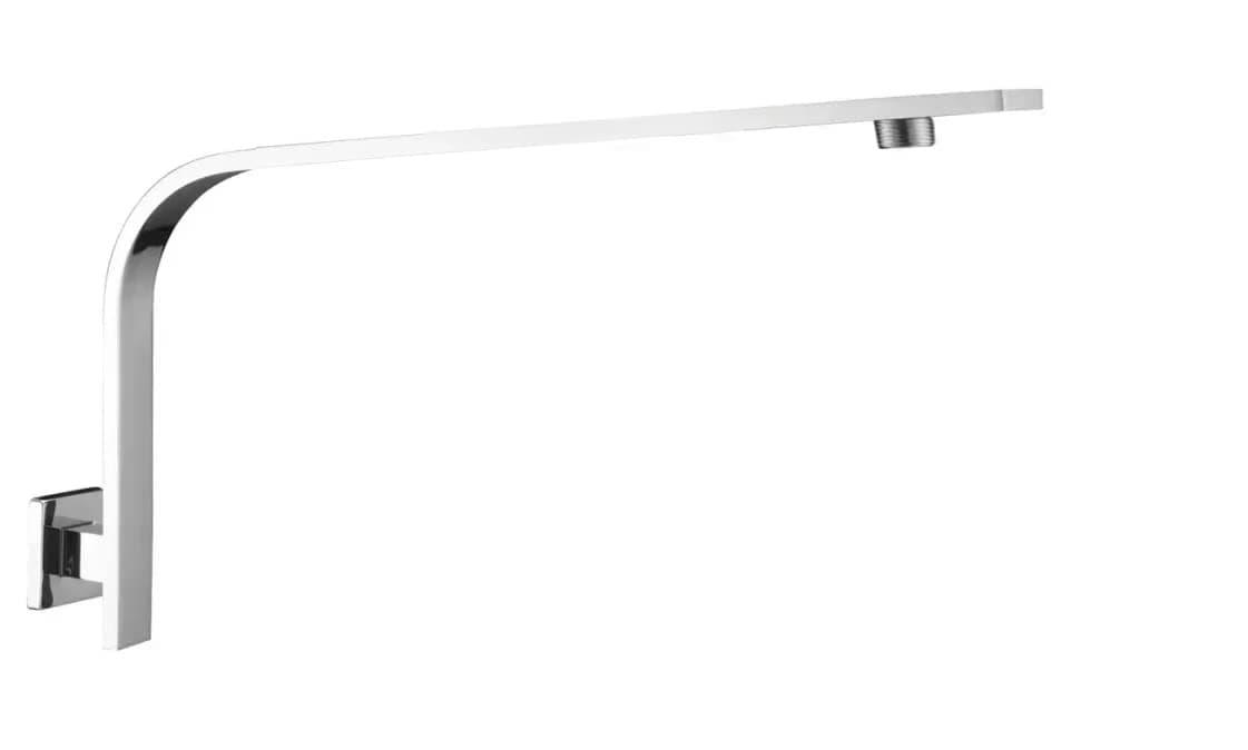 Aquieen High Rise Goose Neck Curve Shower Arm (Curve 6" x 18")