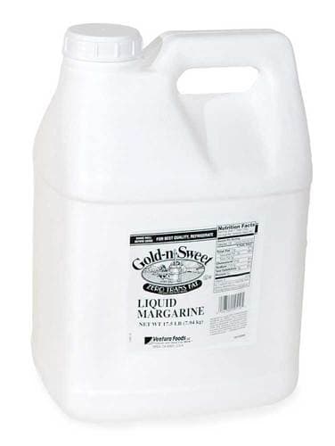 Gold N Sweet Liquid Margarine, 17.5 Pound -- 2 per case.