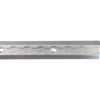 Aluminum L-Track (airline or logistics track) 2 pack, 24”L x 1.75”W 2,200lb breaking strength