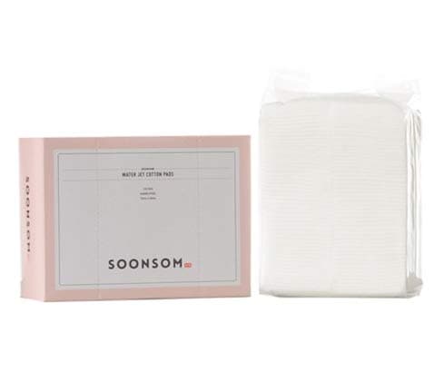 Korea - Embossed Cotton Pads made with 100% natural cotton 100pc (White Cotton)